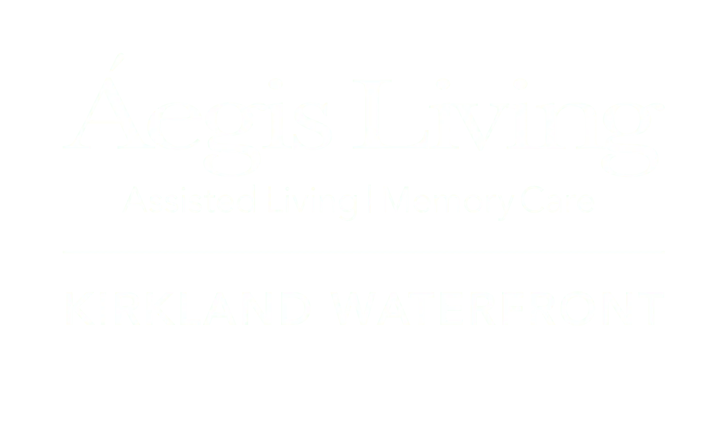 Aegis Living Kirkland Waterfront logo