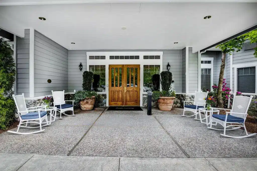 entrance
