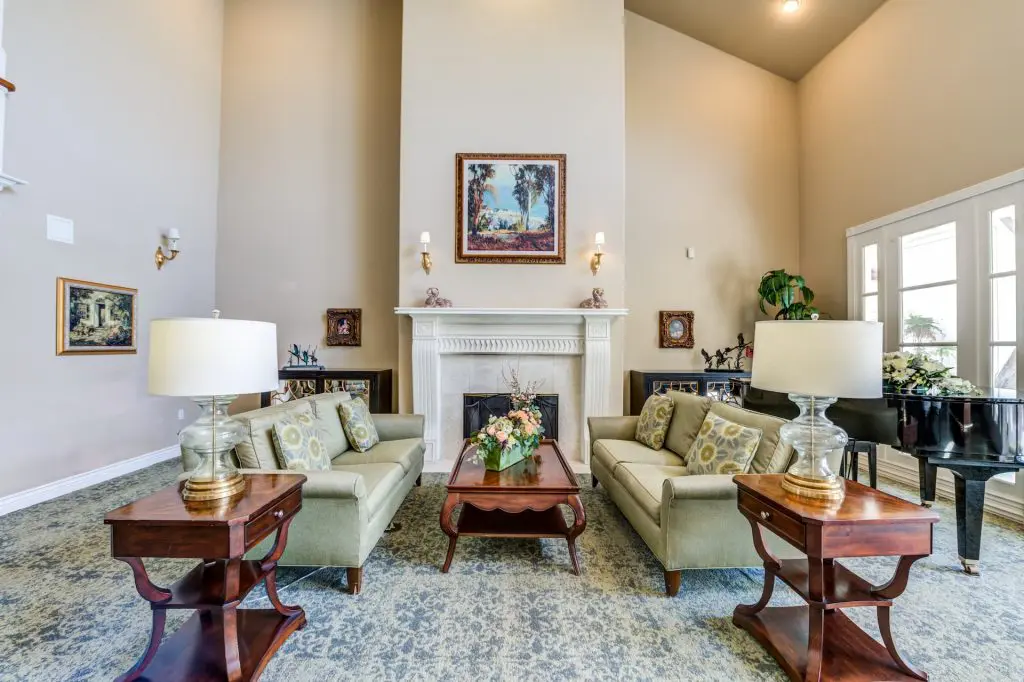 shared space with couches