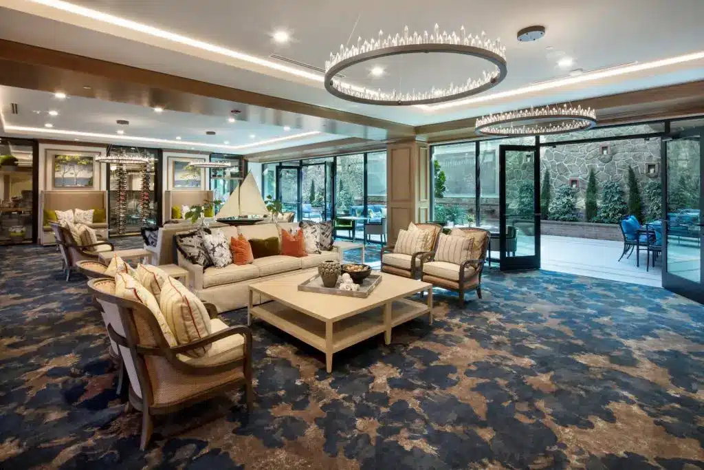 lobby area