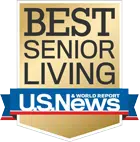 U.S. News Best Senior Living Award badge