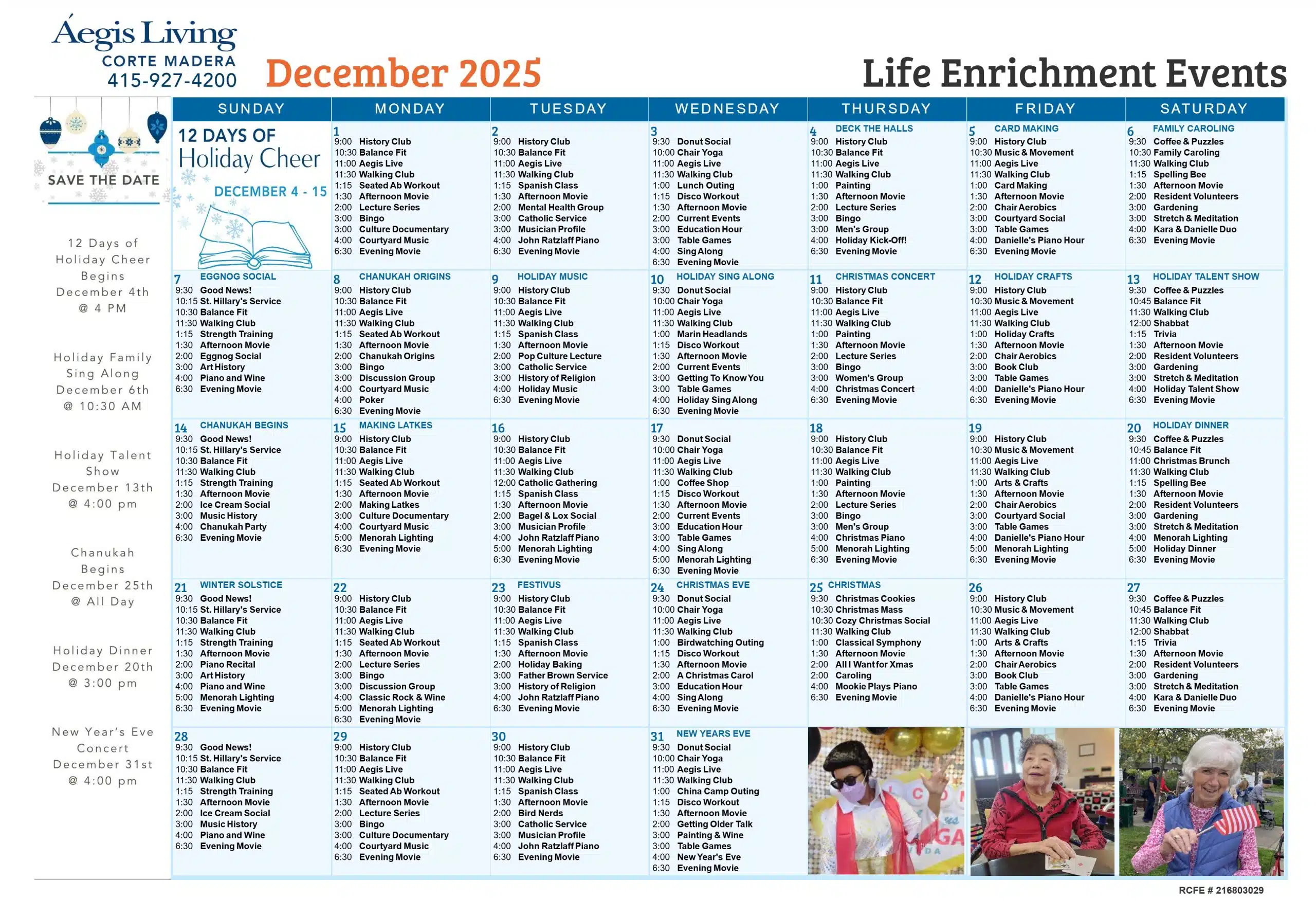 Activity Calendar Image