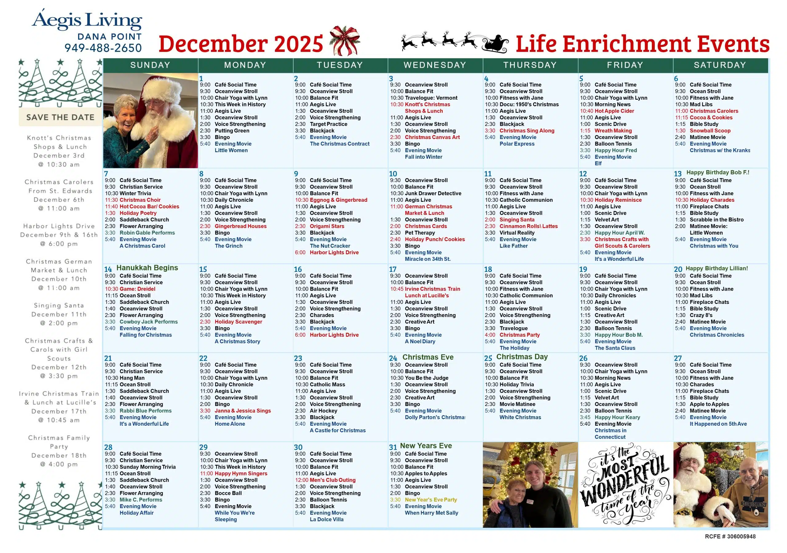 Activity Calendar Image