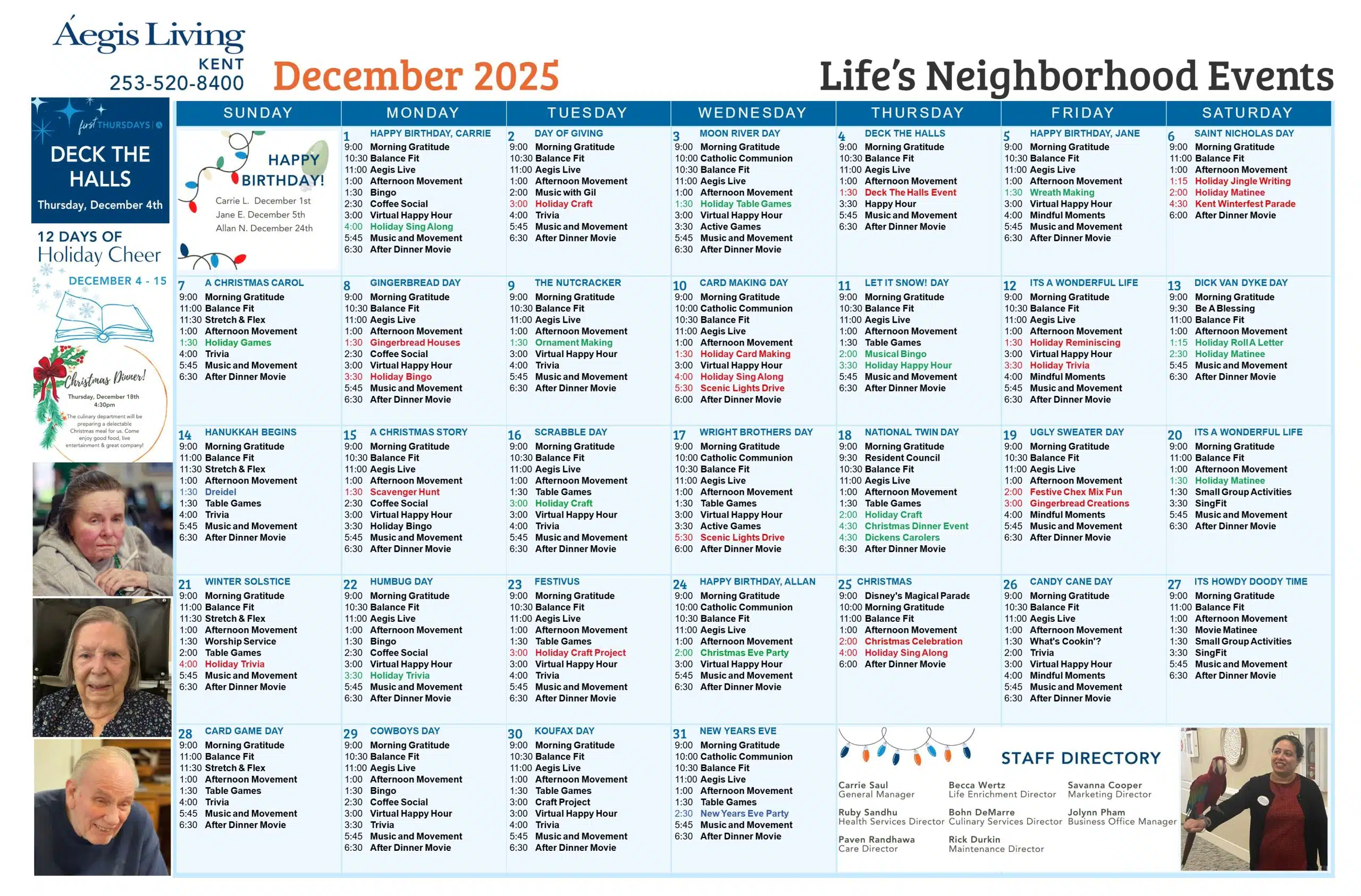 Activity Calendar Image