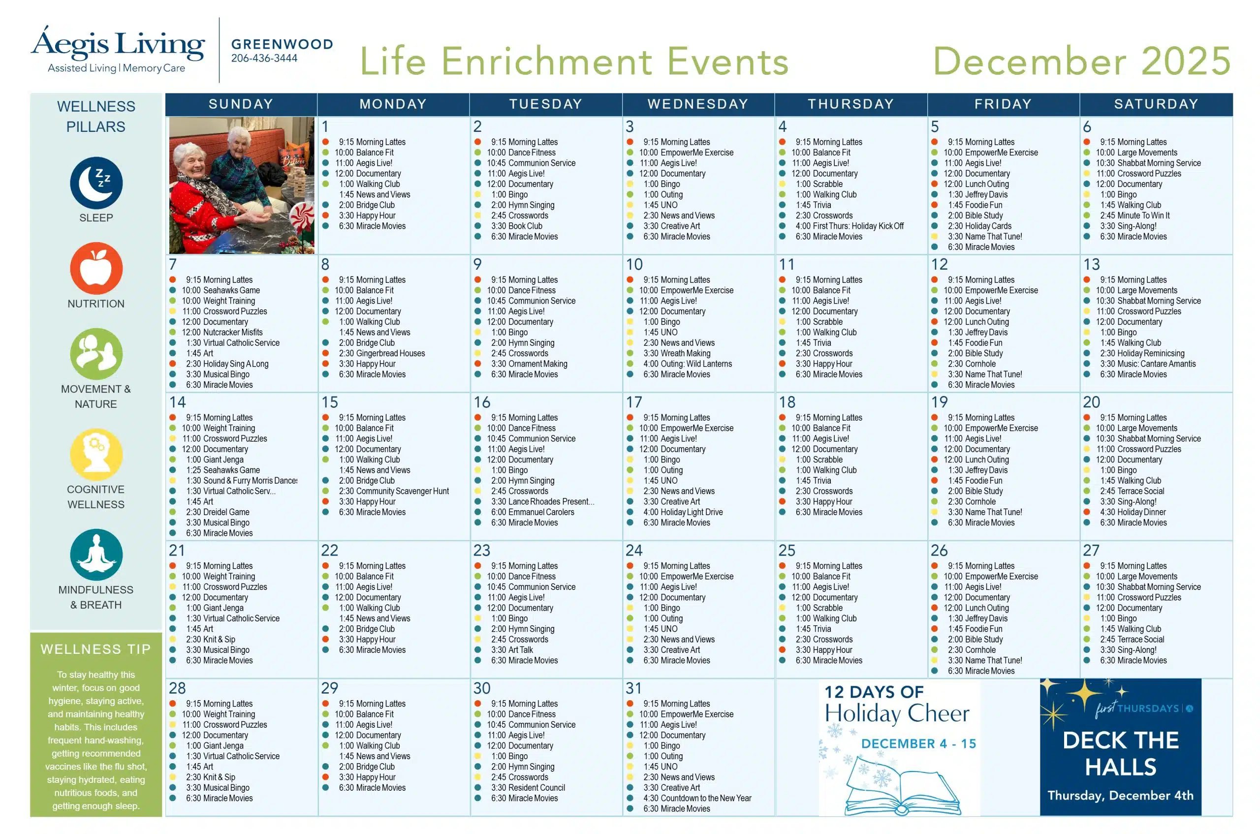 Activity Calendar Image