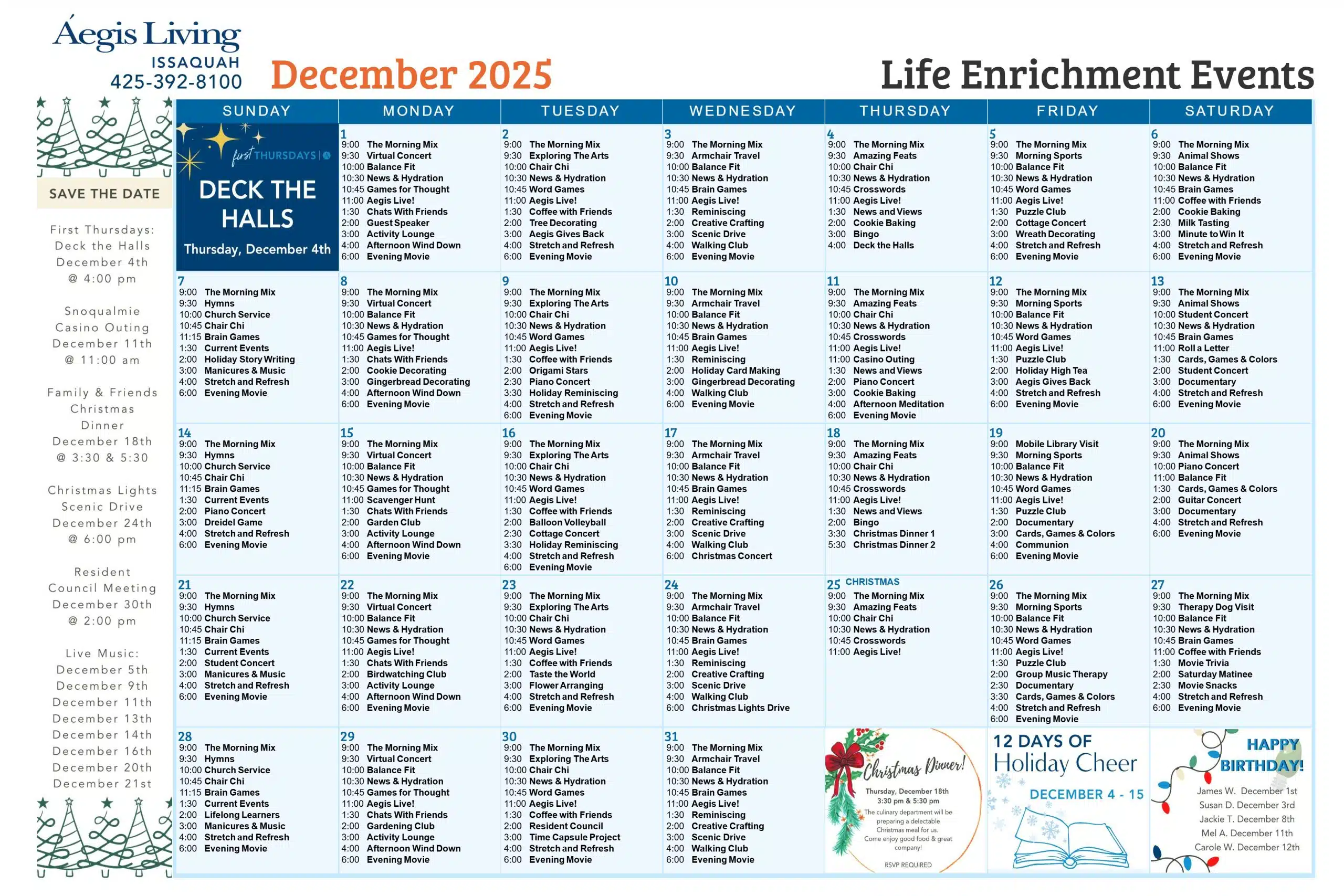 Activity Calendar Image