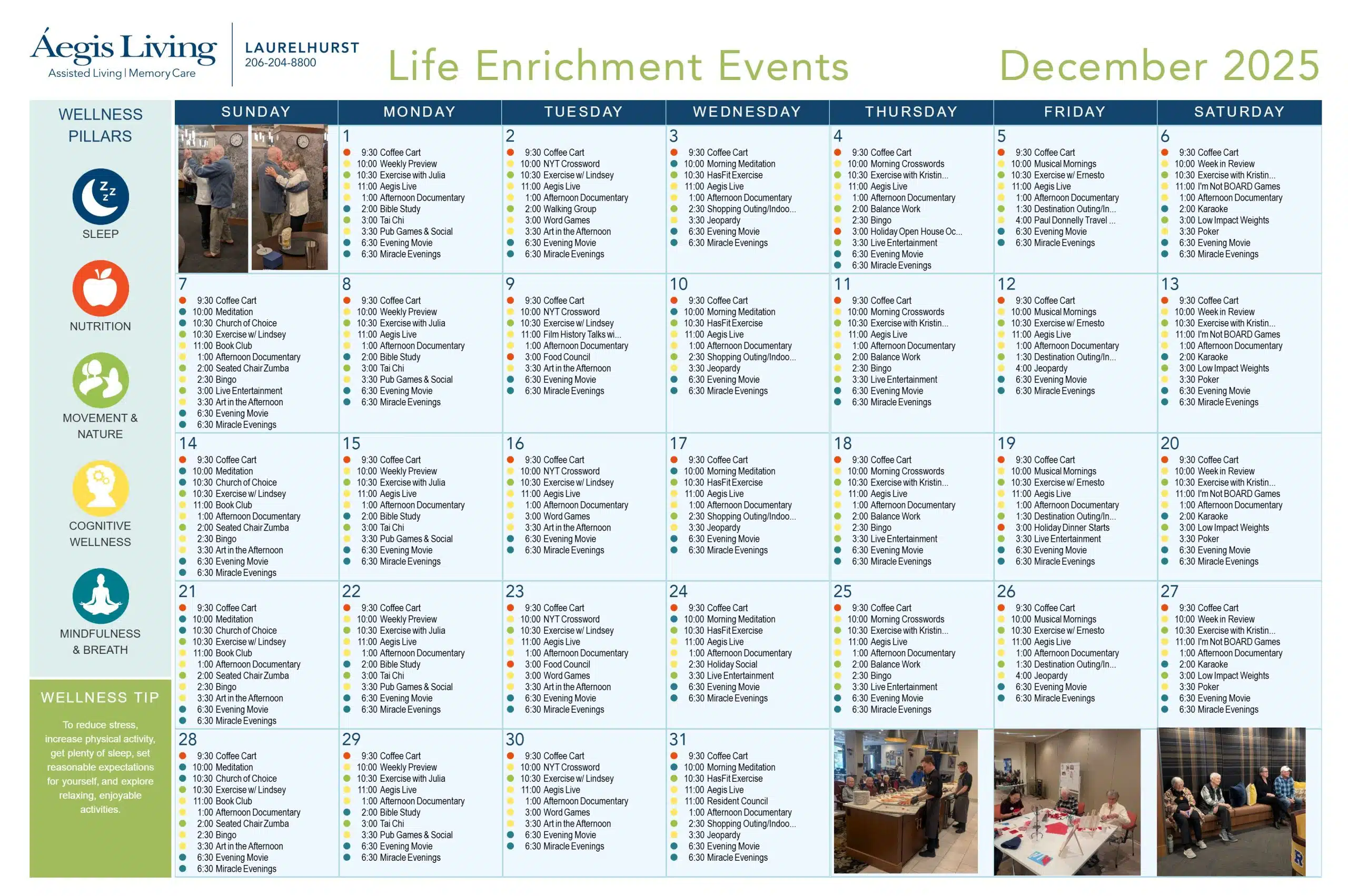 Activity Calendar Image