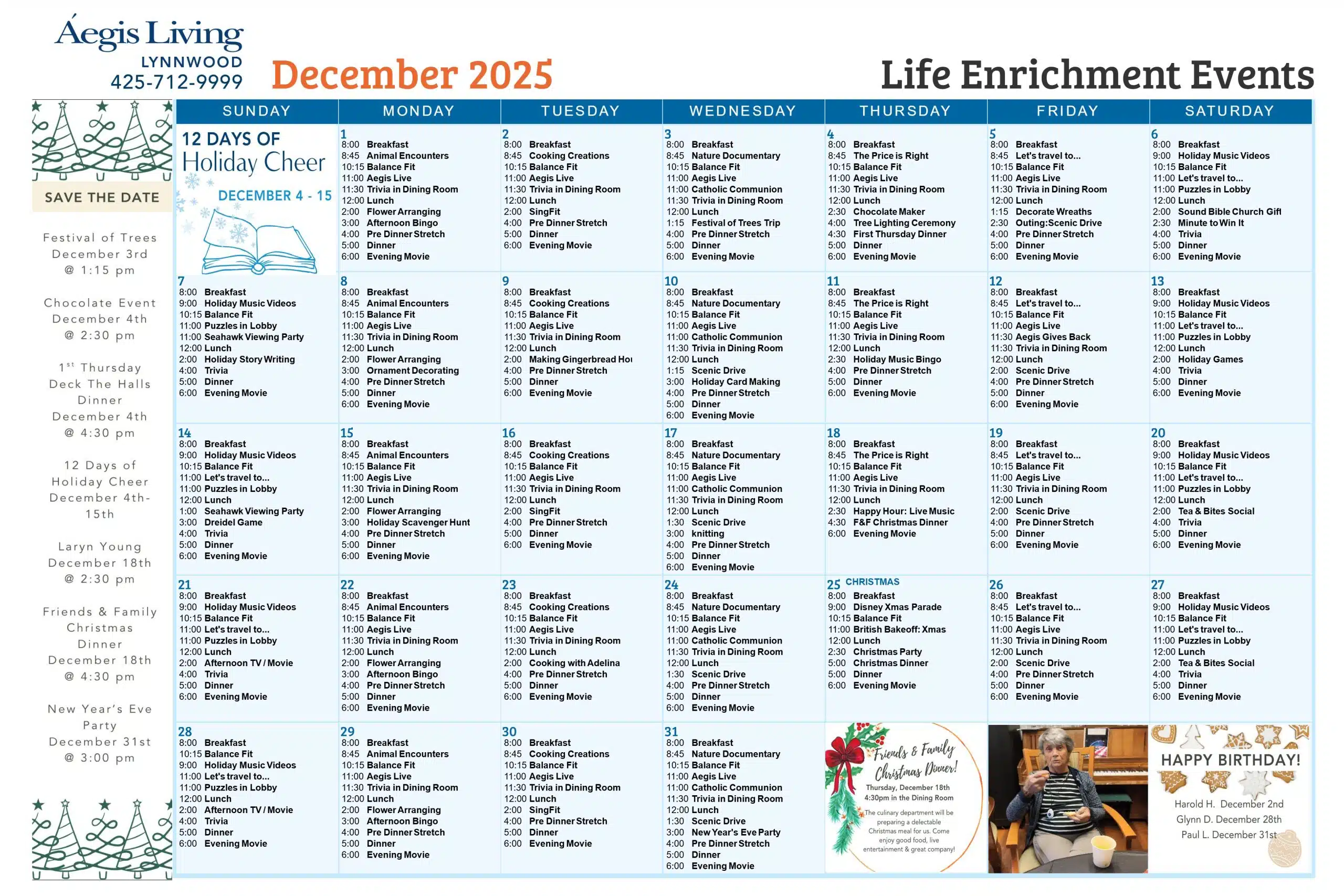 Activity Calendar Image