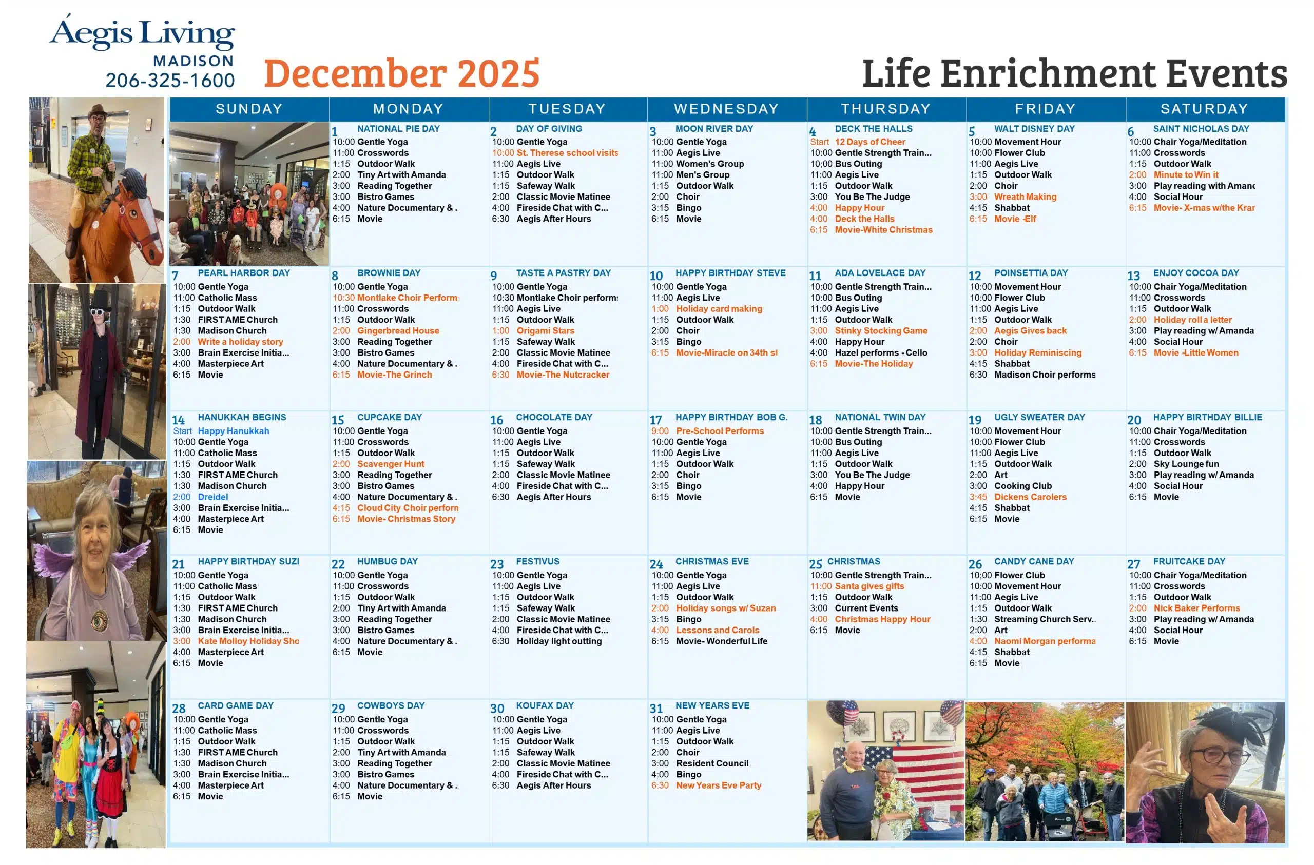 Activity Calendar Image