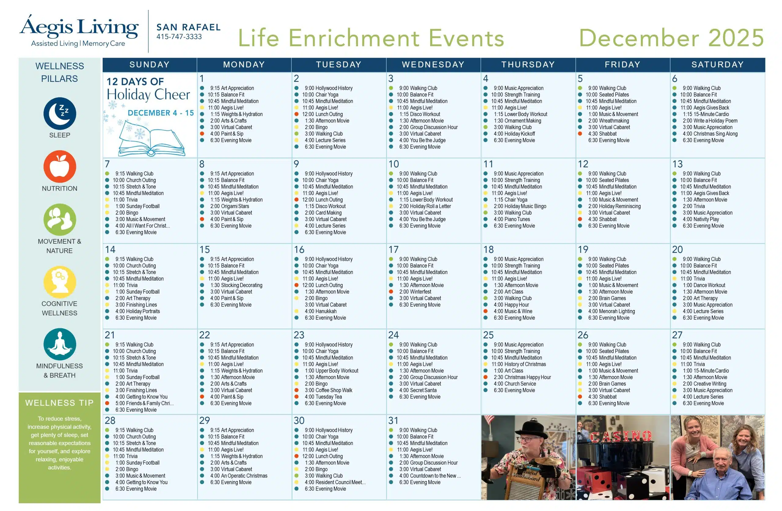 Activity Calendar Image